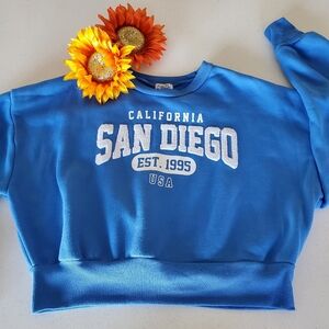 Cropped San Diego sweatshirt